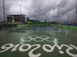 Hujan Kacaukan Jadwal Cabang Tenis