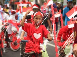 HUT RI ke-71, Pawai Sepeda Hias Awali Festival Kemerdekaan di Banyuwangi