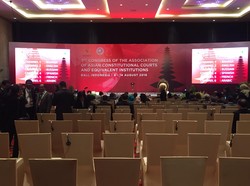 Presiden Jokowi Buka Kongres ke-3 Asosiasi MK se-Asia di Bali Hari Ini