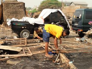 Tenda Korban Kebakaran Dirusak Sekelompok Orang, RT: Itu Lahan Orang Lain