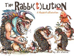 Ilustrator Evi Shelvia Perkenalkan Monster The Rabbi(t)Lution