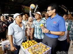 Sandiaga Mulai Perkenalkan Saefullah ke Warga Jakarta