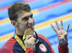 Medali Emas ke-22 untuk Phelps