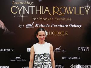 Desainer Amerika Cynthia Rowley Hadirkan Koleksi Furnitur Perdana di Jakarta