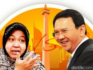 Elektabilitas Risma Meroket, Ahok: Dia Bisa Saja ke DKI Bila Mau