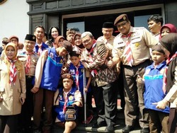 Ahmad Sahid, Difabel Peserta Jambore Pramuka yang Bermimpi Ingin Jumpa Jokowi