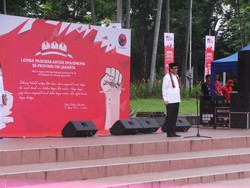 Buka Lomba Paskibra, Wagub Djarot Gelorakan Semangat Kemerdekaan