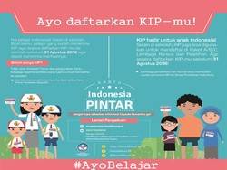 Daftarkan KIP-mu Dan Segera Terima Manfaatnya