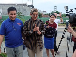 Sandiaga: Saya ke Balai Kota Bahas Harga Bahan Pokok, Bukan Pilgub