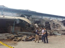 Boiler Mesin Pabrik Meledak di Cakung, 2 Korban Luka Berat Terkena Besi