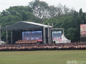 Buka Jambore Nasional, Jokowi: Sebarkan Semangat Pramuka Lewat Medsos
