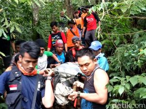 Sempat Dinyatakan Hilang, Peziarah di Gunung Salak Ditemukan Kehabisan Bekal