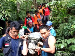 Sempat Dinyatakan Hilang, Peziarah di Gunung Salak Ditemukan Kehabisan Bekal