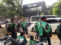 Dijanjikan Solusi, Driver Go-Jek yang Demo Membubarkan Diri