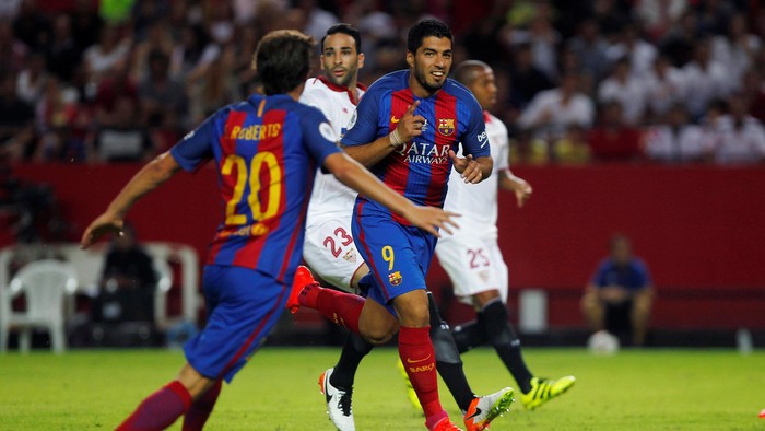 Barca Menang 2-0 di Kandang Sevilla