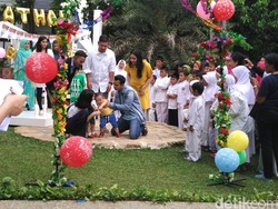 Pesta Kebun di Ultah Anak Raffi Ahmad-Nagita Slavina