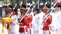 Gladi Bersih Upacara Peringatan HUT RI