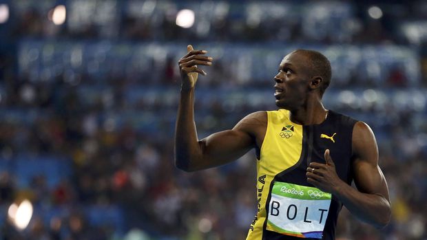 Usain Bolt pelari profesional yang sempat bercita-cita jadi pesepakbola.
