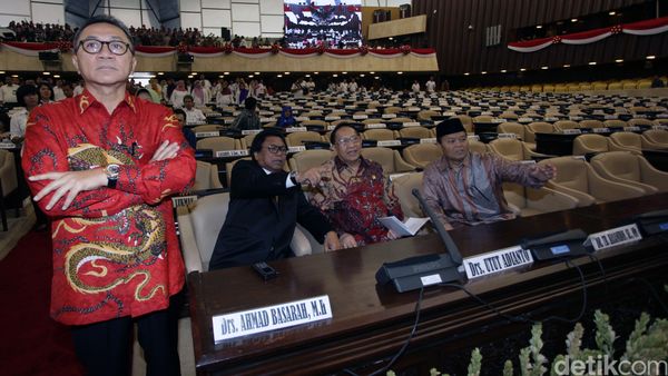 Ketua MPR Pantau Gladi Bersih Sidang Tahunan MPR