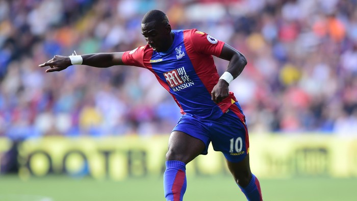 Yannick Bolasie LONDON, ENGLAND - AUGUST 13: Yannick Bolasie of Crystal Palace in action during the Premier League match between Crystal Palace and West Bromwich Albion at Selhurst Park on August 13, 2016 in London, England. (Photo by Alex Broadway/Getty Images)