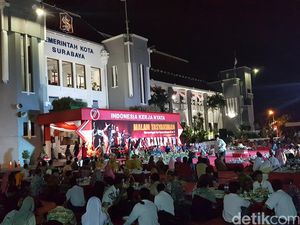 Tasyakuran Agustusan di Balai Kota, ini Bentuk Perhatian Risma untuk Veteran