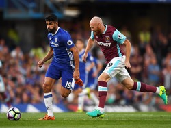 Gol Costa di Menit-Menit Akhir Menangkan Chelsea atas West Ham