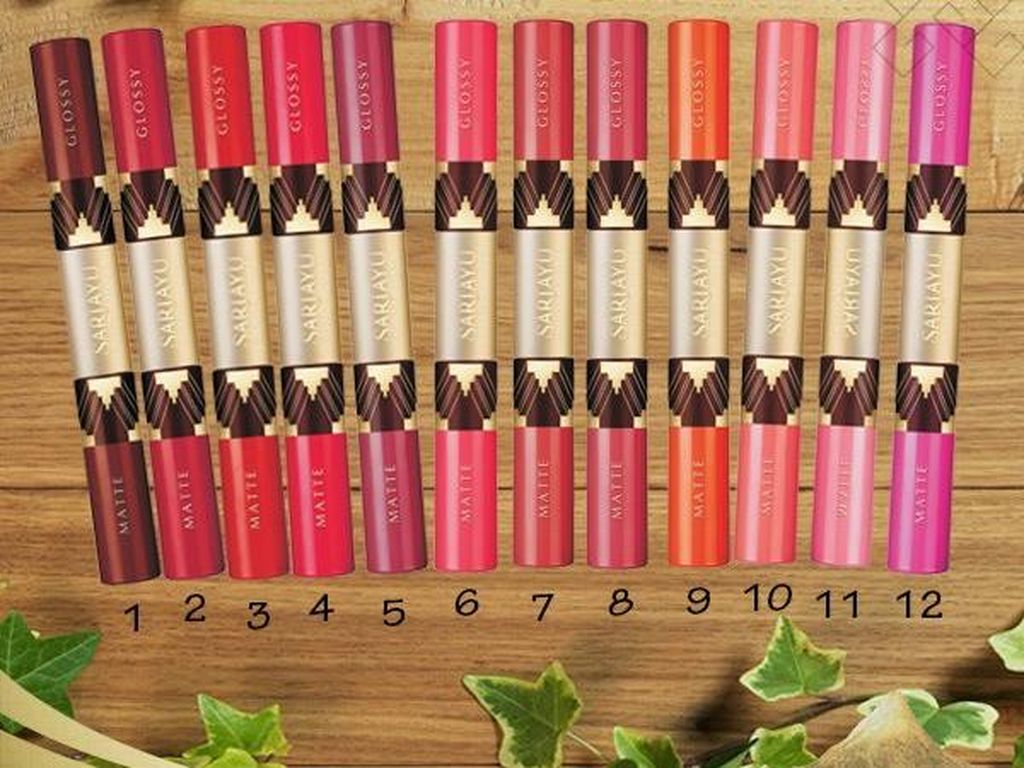Product Review: Mencoba Lipstik Matte dan Glossy dalam Satu Kemasan dari Sariayu Product Review: Mencoba Lipstik Matte dan Glossy dalam Satu Kemasan dari Sariayu