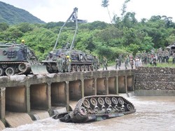 Tank Militer Taiwan Jatuh ke Sungai Usai Latihan, 4 Tentara Tewas