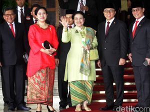 Menteri Hingga Ketum Parpol Hadiri Sidang Tahunan