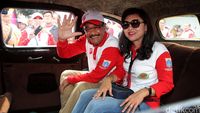 Wagub Djarot Napak Tilas dengan Mobil Bung Karno