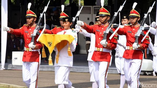 Paskibraka Nasional Siap Bertugas