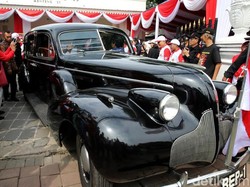 Wagub Djarot Napak Tilas Proklamasi dengan Naik Mobil Bung Karno