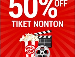 Mulai Hari Ini, Anda Bisa Hemat 50% Setiap Beli Tiket Nonton Bioskop