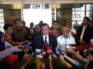 Sambangi Kantor ESDM, Luhut Bahas Soal Blok Masela Hingga Freeport