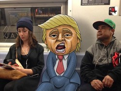 Inspirasi Seni Doodle dari Kereta Komuter