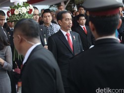 Presiden Jokowi Terima Kedatangan Ratu Belanda di Istana