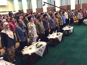 Wapres JK Hadiri Peringatan Hari Konstitusi di MPR