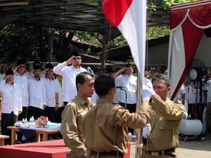 Upacara Peringatan HUT RI di DPP PKS