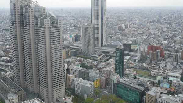 Potret Tokyo dari Ketinggian 202 Meter