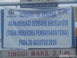 Gerbang Tol Senayan Tak Lagi Layani Pembayaran Tunai Mulai 30 Agustus