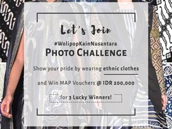 Tampil Gaya dengan Kain Nusantara dan Menangkan Voucher Belanja dari Wolipop