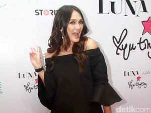 Luna Maya Happy Banget!