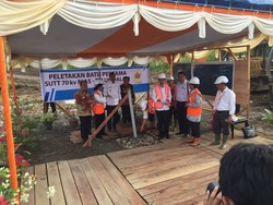 Ke Nias, Jokowi Cek Proyek Mobile Power Plant 25 MW dan SUTT 70 kV