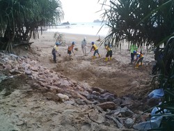 Pembukaan Lahan di Tumpangpitu Diduga Jadi Penyebab Laut Pulau Merah Keruh
