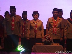 Megawati Dianugerahi Gelar Kehormatan oleh Kwarnas Pramuka