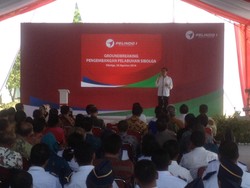 Resmikan Proyek Perluasan Pelabuhan Sambas Sibolga, Jokowi: Akhir 2017 Selesai