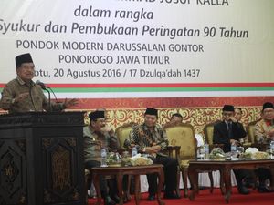 JK Hadiri Perayaan 90 Tahun Ponpes Gontor, Tekankan Pendidikan bagi Generasi Muda