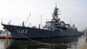 2 Kapal AL Jepang Merapat ke Jakarta