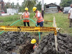 XL Tanam Ribuan Kilometer Fiber Optic di Kalimantan