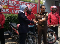 Ojek Tilang Anti Ribet kini Dibekali Mesin Gesek